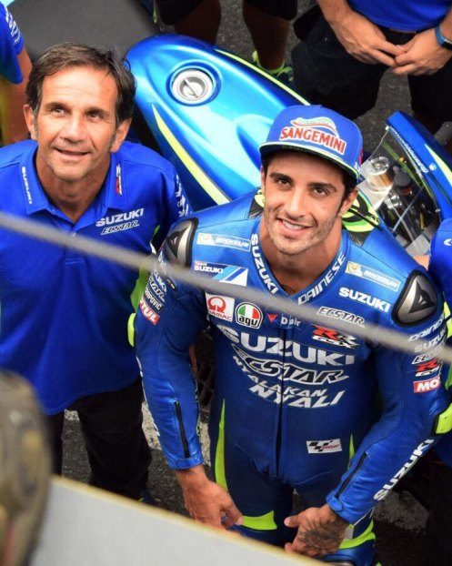 Iannone a Brno per il MotoGp 2017 in Repubblica Ceca