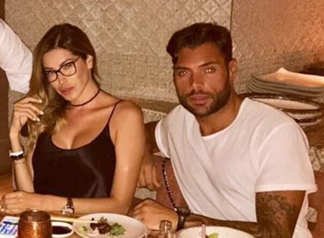 La Yespica con Geppy in una foto da lei pubblicata su Instagram