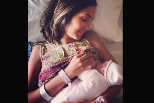 Caterina Balivo mamma bis, è nata Cora