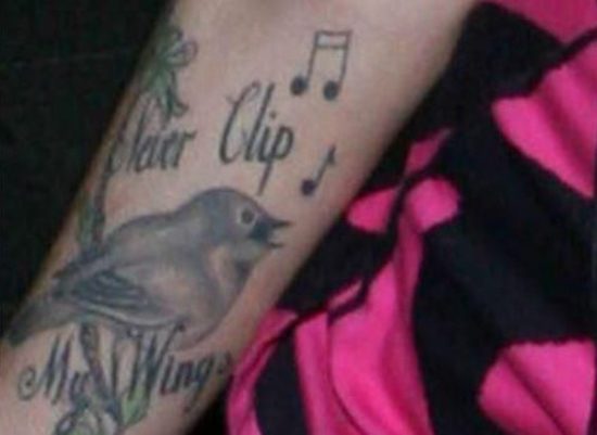 Il tatuaggio di Amy Winehouse