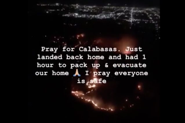 Lady Gaga Costretta ad Evacuare - I Fuochi della California Continuano Implacabili Lady Gaga Costretta ad Evacuare - I Fuochi della California Continuano Implacabili