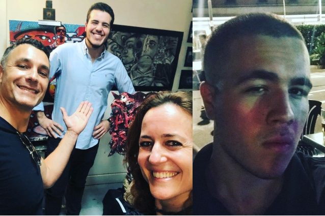 Raoul Bova rivede l'ex moglie Chiara Giordano alla mostra ...