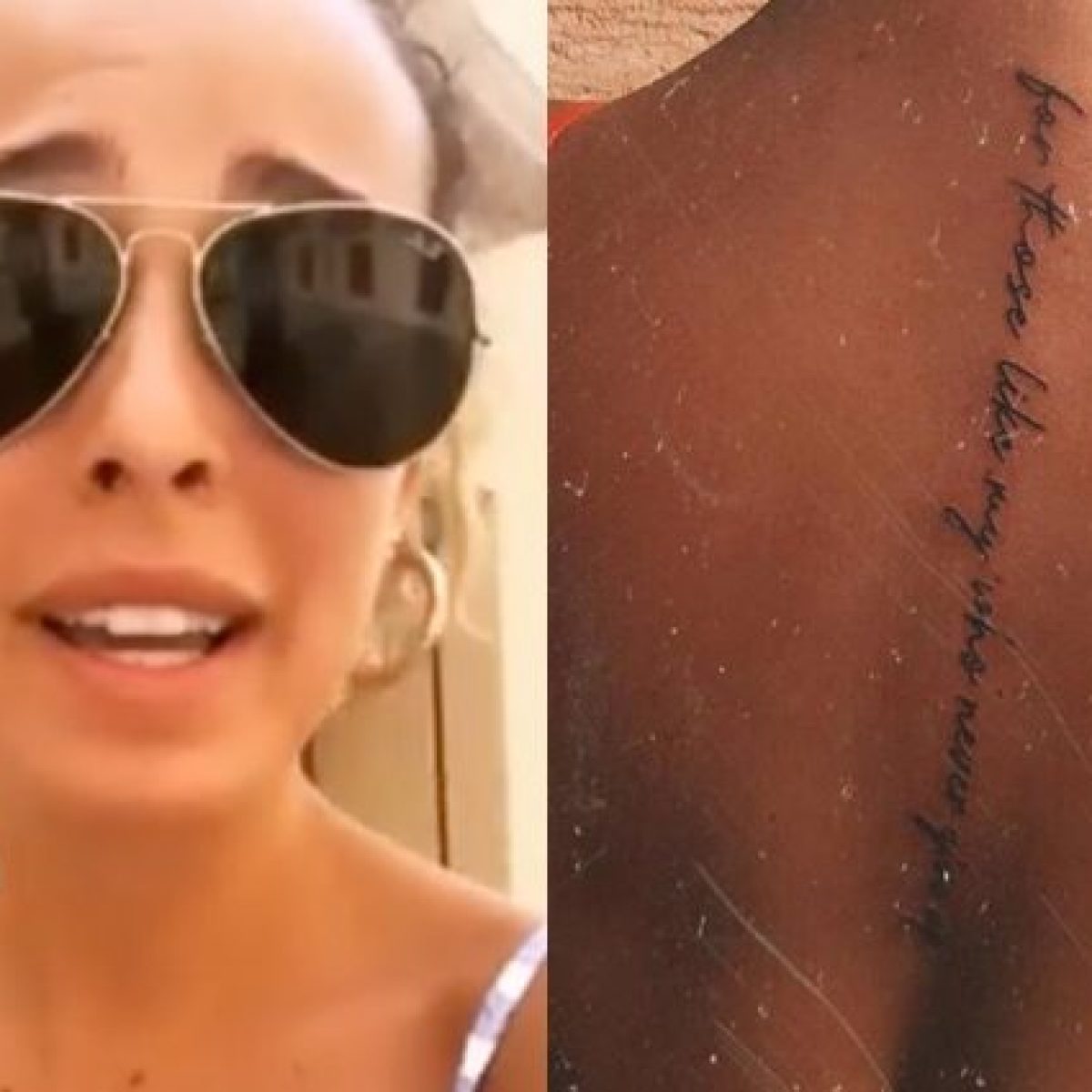 Sara Affi Fella Si Tatua Una Frase Sgrammaticata E Replica Alle Critiche Non Me Ne Frega Un Caz