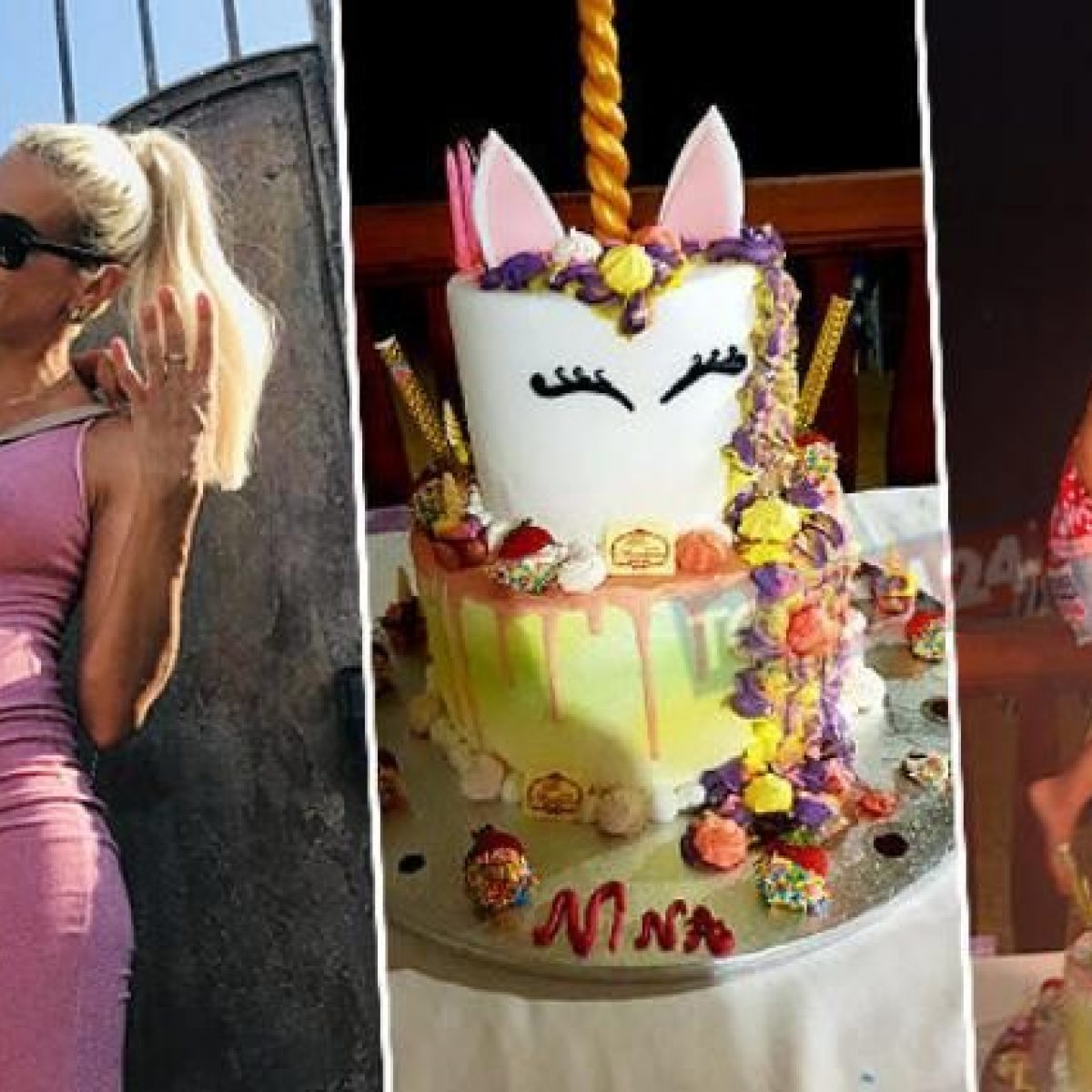 Clizia Incorvaia Festeggia I 4 Anni Della Figlia Nina Assente L Ex Compagno Francesco Sarcina