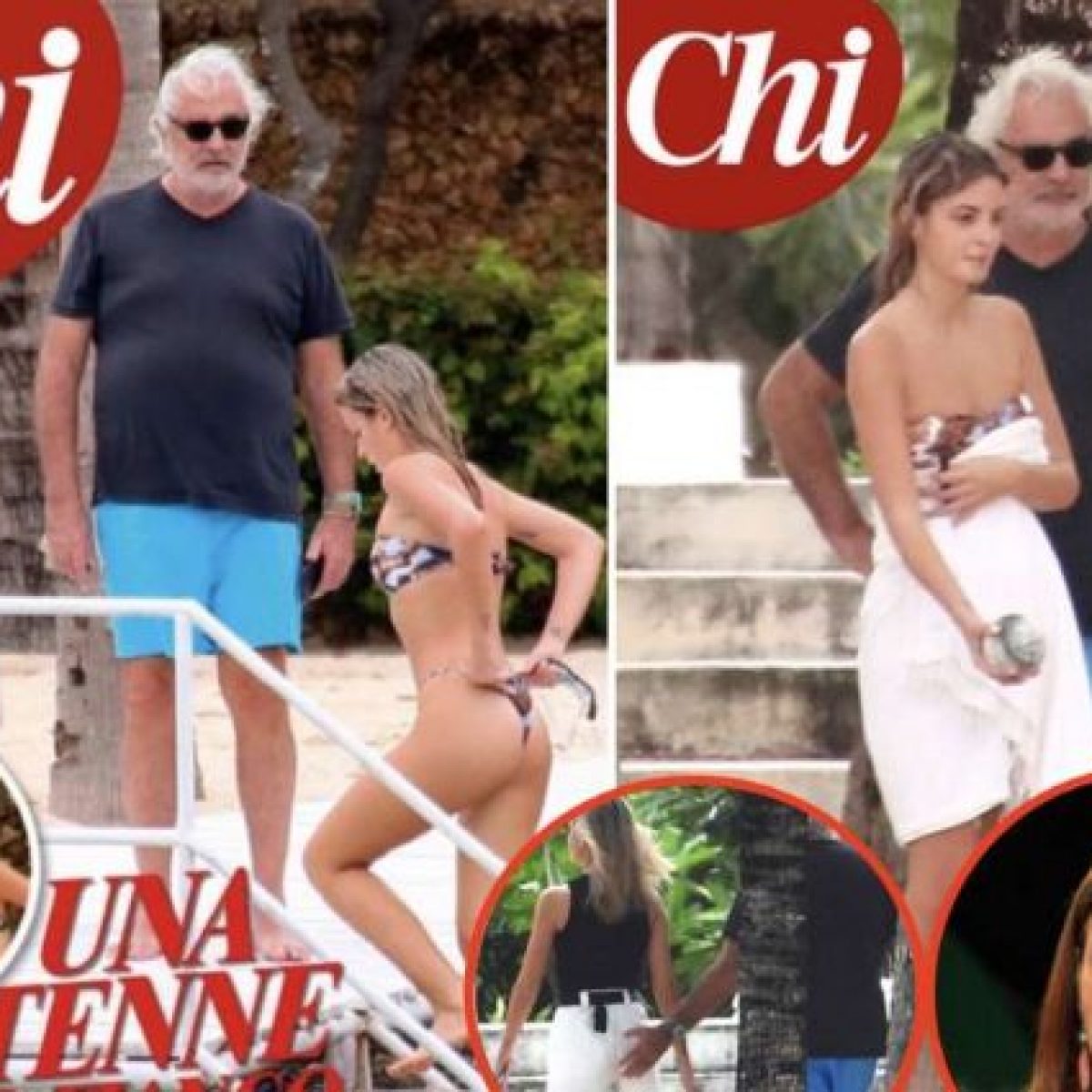 Flavio Briatore In Vacanza Con Benedetta Bosi La Presunta Nuova Fidanzata Ha 49 Anni Meno Di Lui
