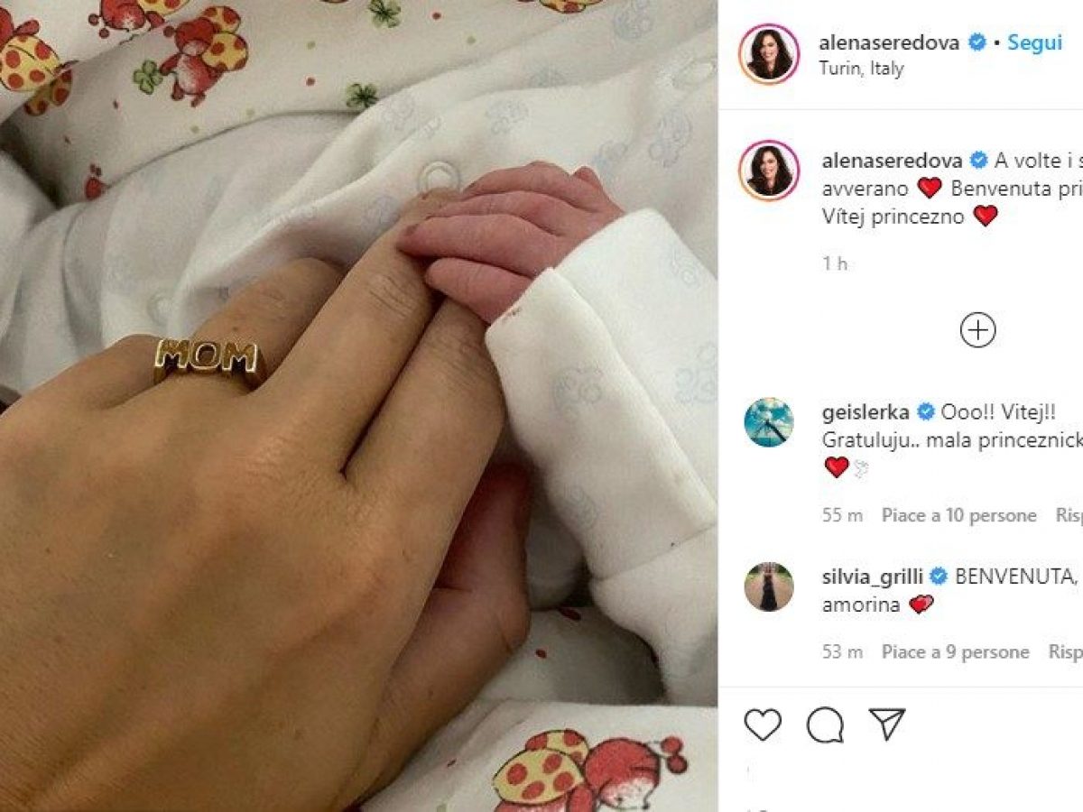 Alena Seredova E Diventata Mamma Per La Terza Volta Benvenuta Principessa