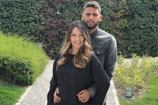 Domenico Berardi e la fidanzata Francesca Fantuzzi, l ...