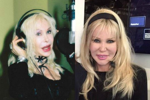 A sinistra Wanda Fisher, a destra Ivana Spagna