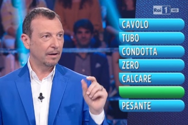 Reazione a catena sbarca in prima serata, Amadeus: "Saranno 3 puntate con ospiti vip"