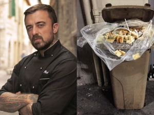 Chef Rubio contro chi spreca cibo: "Questa foto è l'emblema della società"