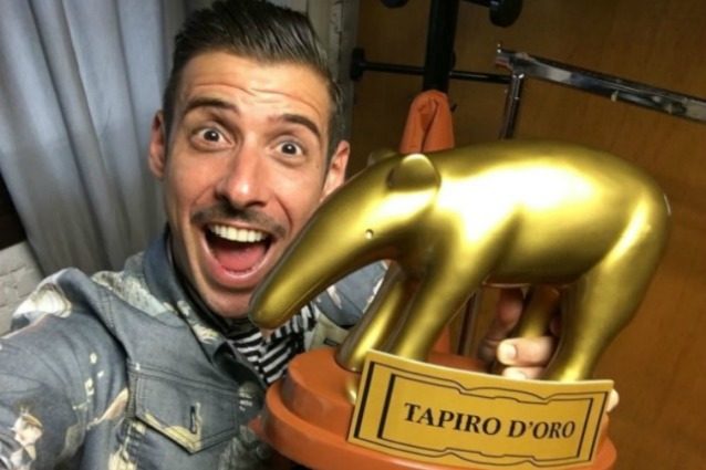 Tapiro d'Oro a Francesco Gabbani: "Ubriaco all'ESC? Io no, forse la scimmia"