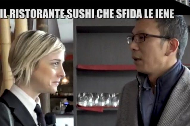 'All you can eat' sfida Le iene e dimostra la qualità del sushi, Feng: "Dopo il servizio ho avuto paura"