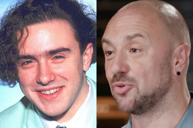 Alessandro Canino nel 1992 e oggi