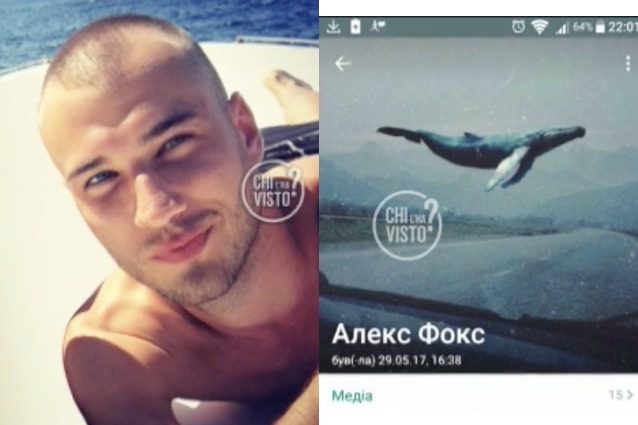 Alex Pavlenko scompare da Napoli, sul suo profilo WhatsApp la foto di una balena blu