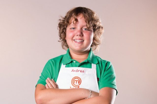 Morte di Andrea di Junior Masterchef, le repliche della prima stagione su Cielo e Sky Uno