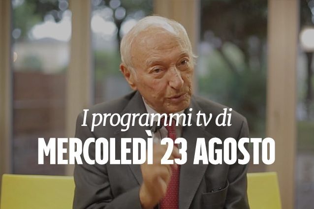 Piero Angela conduce SuperQuark su Rai 1.