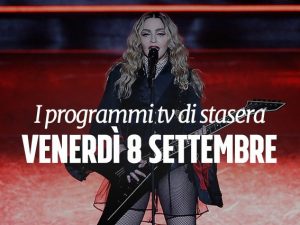 Il concerto di Madonna su Canale 5.