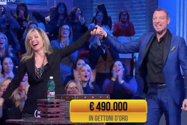 Soliti Ignoti: vinti 490.000 euro da Loredana