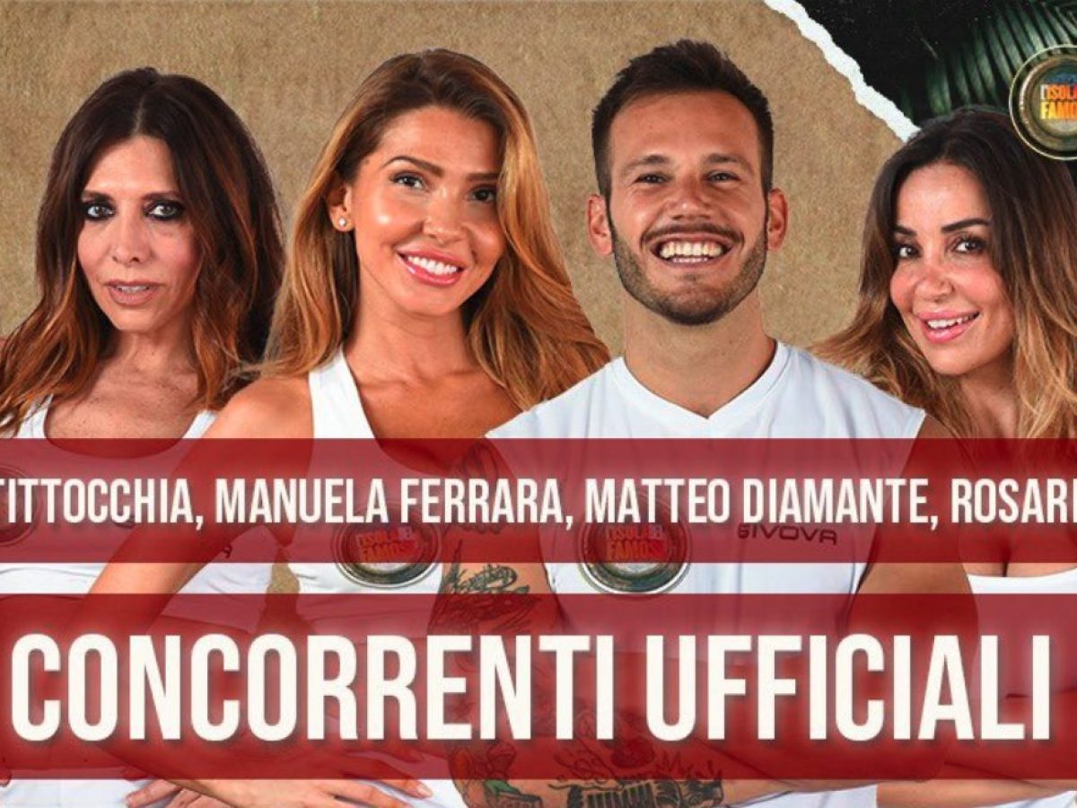 Chi Sono I Nuovi Concorrenti Dell'isola Dei Famosi 2022