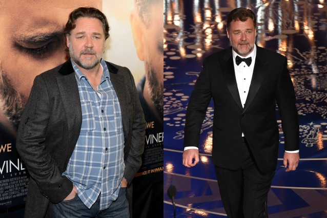 Risultati immagini per russell crowe prima e dopo