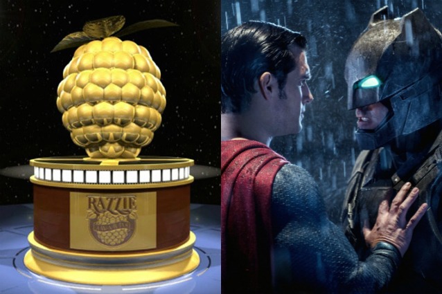 Razzie Awards 2017: 8 nomination a “Batman v Superman” agli Oscar dei film più brutti