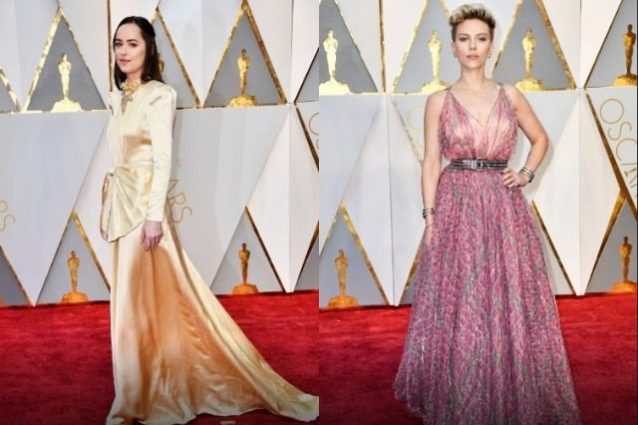 Sul red carpet Dakota Johnson delude, Scarlett Johansson stupenda in rosa