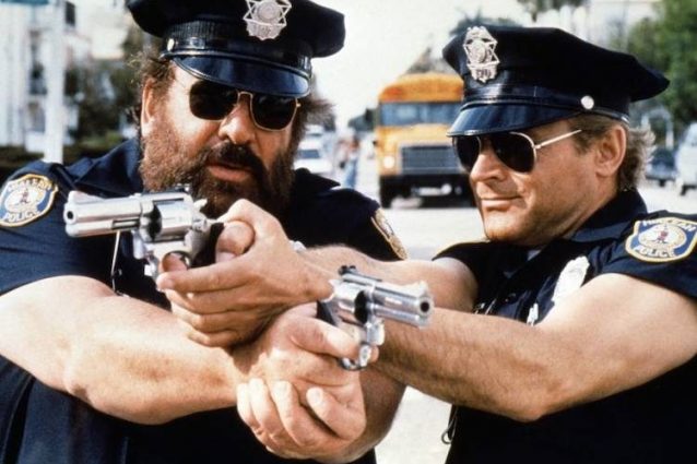 “I due superpiedi quasi piatti” con Bud Spencer e Terence Hill usciva 40 anni fa