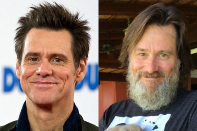 Jim Carrey irriconoscibile, l'attore con barba bianca e volto invecchiato