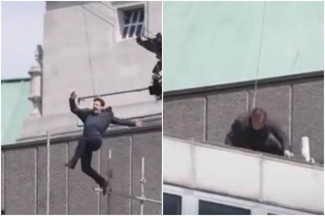 Infortunio per Tom Cruise in Mission: Impossible 6, l'attore ferito dopo il salto da un palazzo