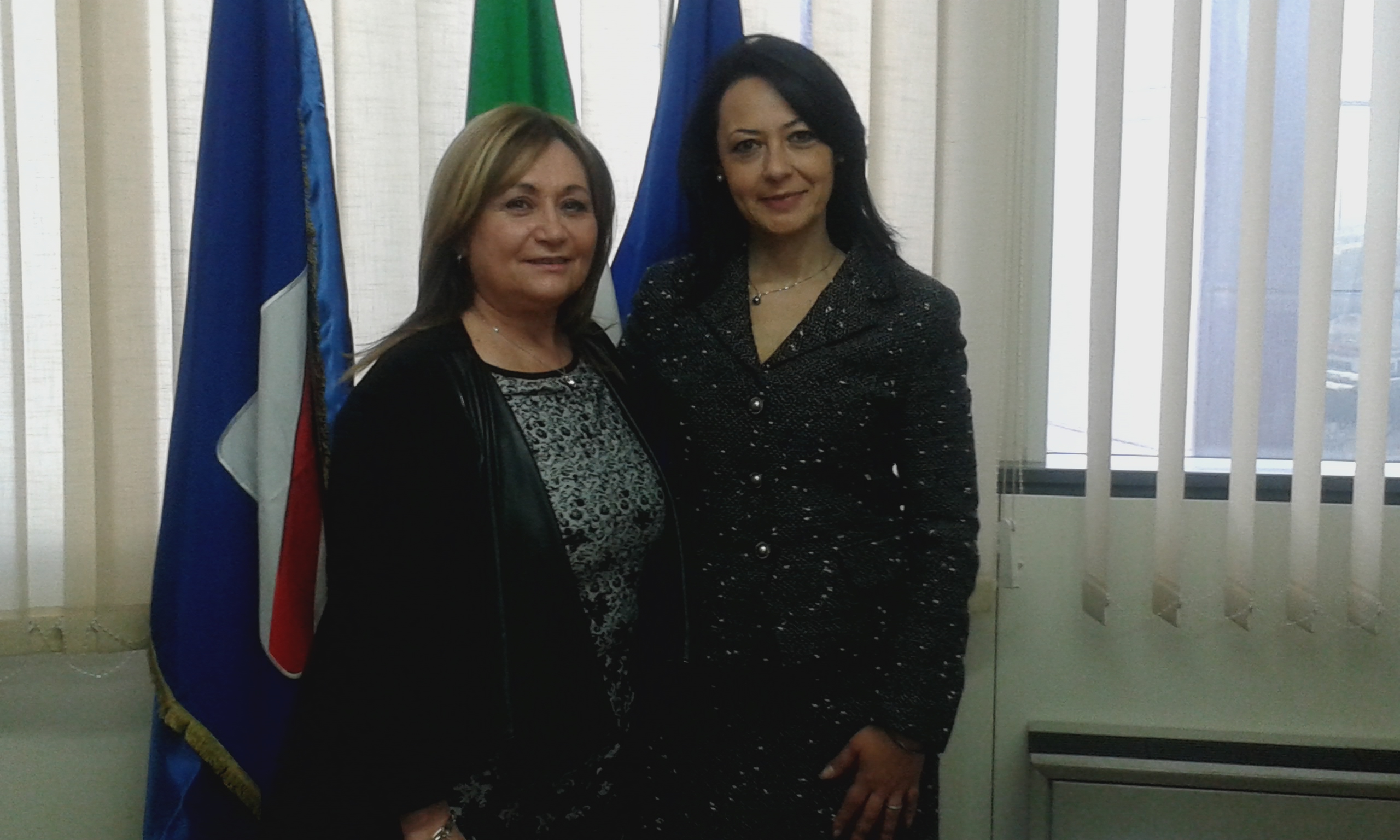 L'assessore al lavoro della Regione Campania, Sonia Palmeri, e la presidente ANCL–SU Regione Campania, Anna Maria Granata
