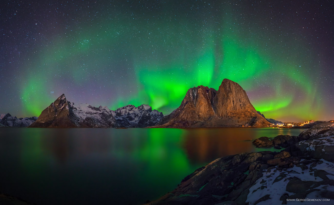 La meravigliosa aurora boreale