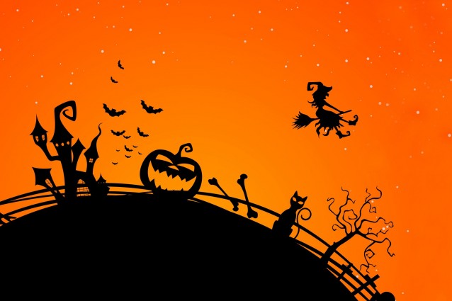 8892191-halloween-creepy-bats-midnight-cat-witch-pumpkin