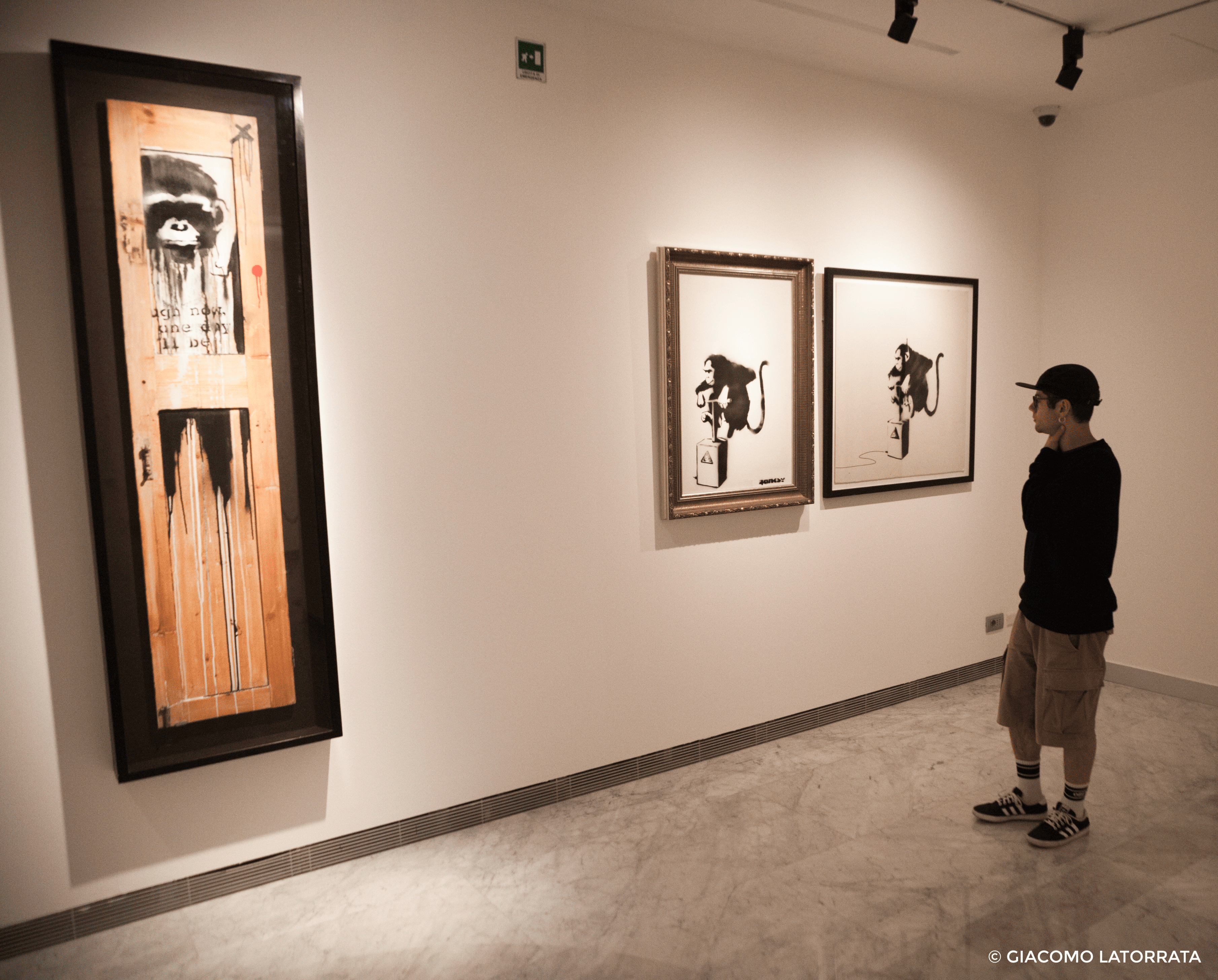 Banksy, Palazzo Cipolla. Credits: Giacomo Latorrata