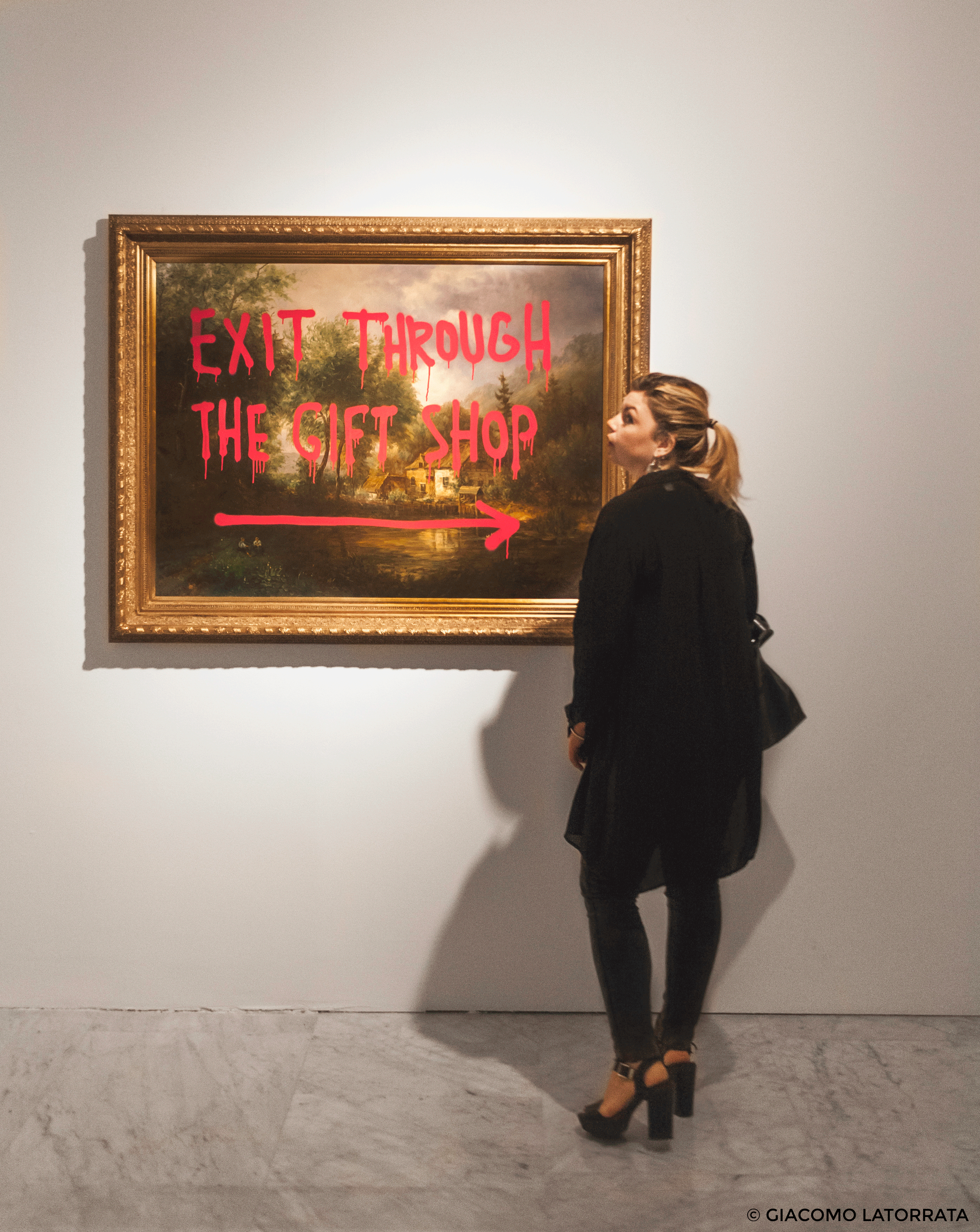 Exit through the gift shop, Banksy. Credits: Giacomo Latorrata