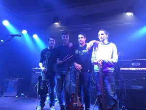 Un ritratto degli "Hard Scream"