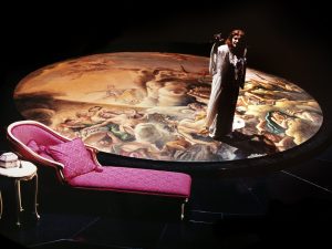 Teatro di San Carlo_Adriana Lecouvreur di Francesco CileaLibretto Arturo Colautti dalla commedia di Eugène Scribe e Ernest LegouvéRegia Lorenzo Mariani, Scenografia Nicola Rubertelli, Costumi Luisa SpinatelliLight design Claudio Schmid, Coreografia Mauro BigonzettiStagione2002/2003