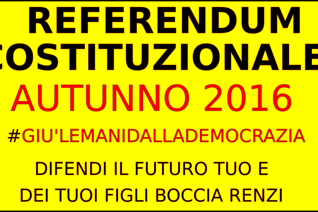 Tutte le ragioni per votare NO al referendum