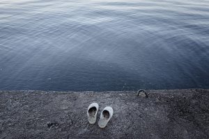 Uno scatto tratto dalla mostra "Un passo indietro"