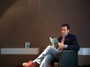Un ritratto del poeta Alessandro S. Dall'Oglio