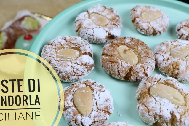 Paste di mandorle Siciliane Ricetta della Tradizione Facile e Veloce Biscotti e Pasticcini