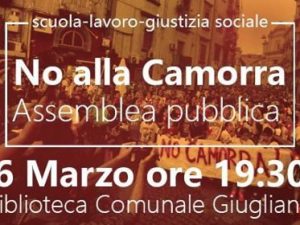 A Giugliano il Movimento Polis organizza un'assemblea anticamorra. Attesi tanti ospiti