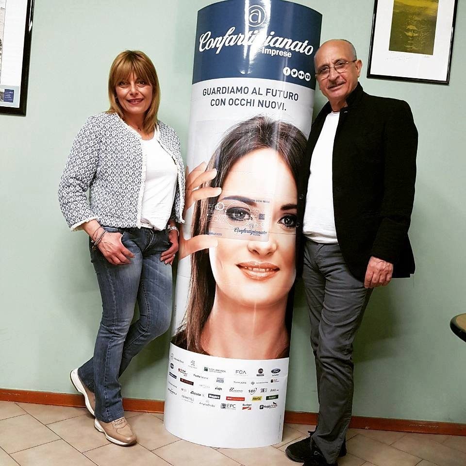 Annabella Esposito ed Enrico Inferrera