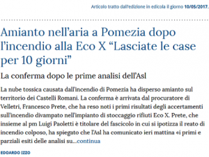La Stampa, 10 maggio 2015