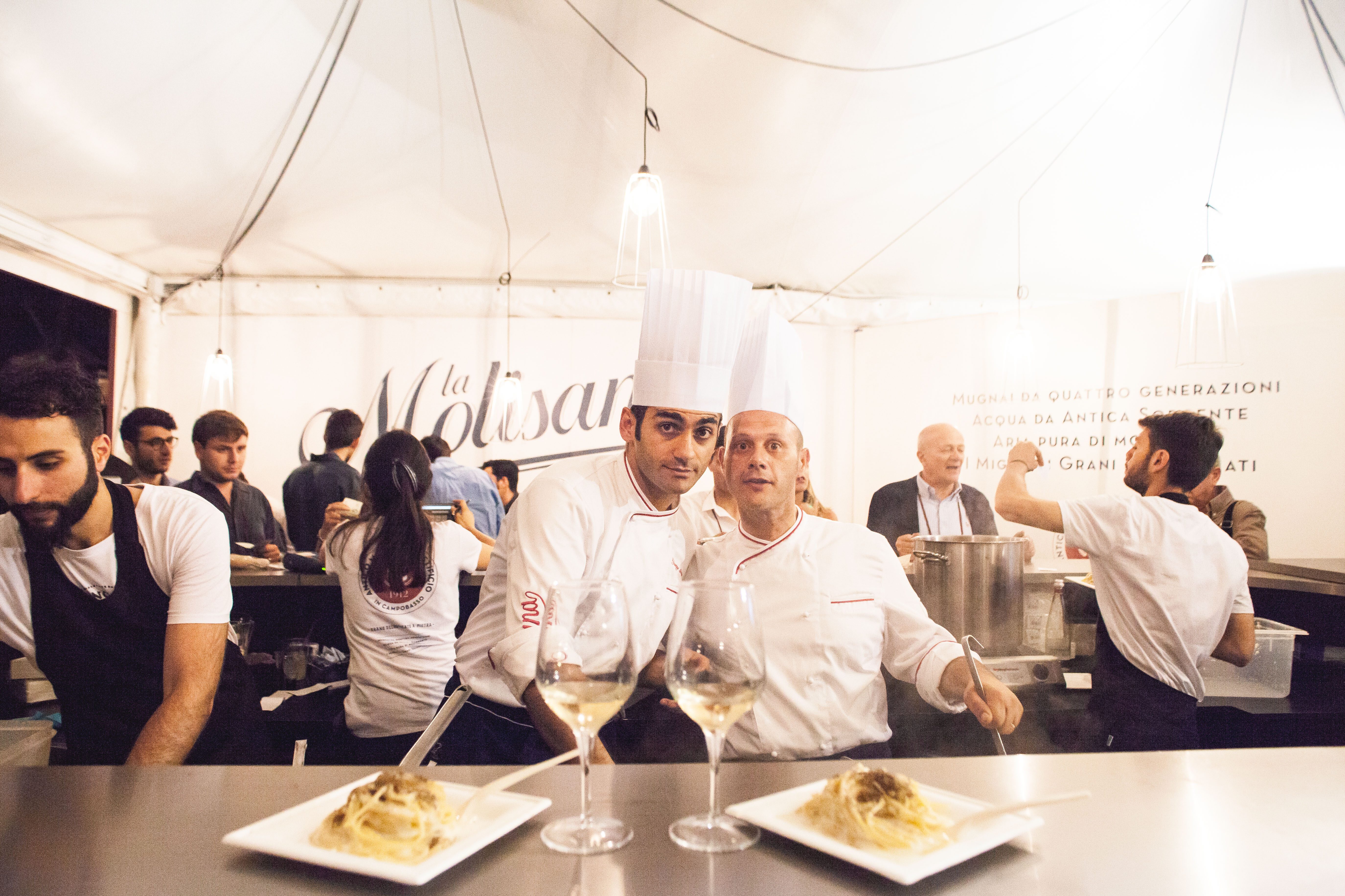 Giuseppe Angino e Francesco Morra. Credits: Giacomo Latorrata