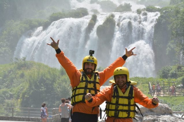 Il Centro Rafting Marmore inaugura la stagione 2017, testimonial gli Actual