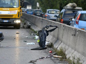 Un incidente sulla Cassia bis (Immagine di repertorio)