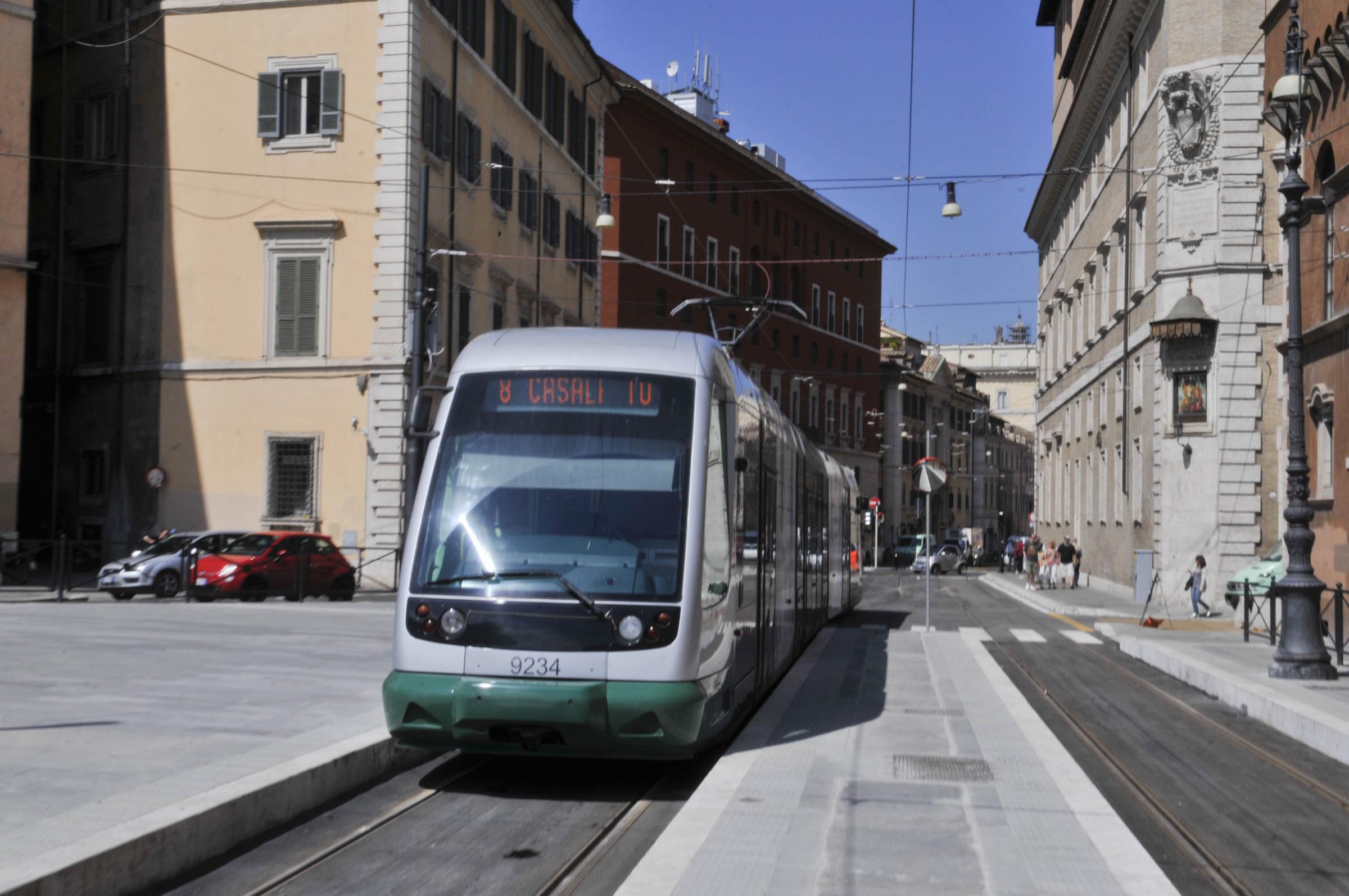 Roma, fermo dal 10 gennaio il Tram 8 di Atac per lavori sui binari ...