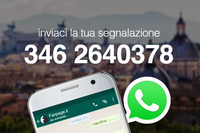 Fanpage.it Roma su Whatsapp: ecco il numero per inviare video e foto