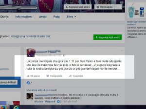 Insulti ai vigili sui social network, multati in due: "Da oggi tolleranza zero"