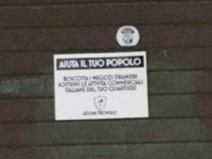 Volantini razzisti a Roma, raffica di multe ai militanti di estrema destra